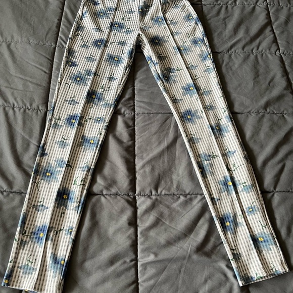 Nanette Lepore Pants - Nanette Lepore Gray and Black Striped Pants
